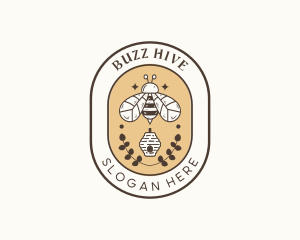 Honey Bee Farm logo design