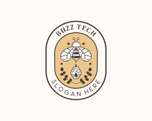 Honey Bee Farm logo design