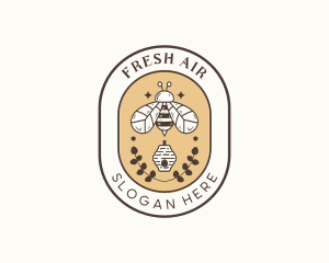 Honey Bee Farm logo design