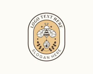 Honey Bee Farm Logo