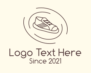 Ring - Shoe Circular Orbit logo design