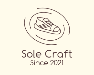 Shoemaker - Shoe Circular Orbit logo design