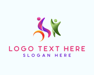 Treatment - Handicap Disability Rehabilitation logo design