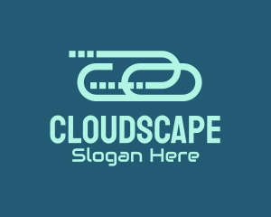 Digital Cloud Storage  logo design