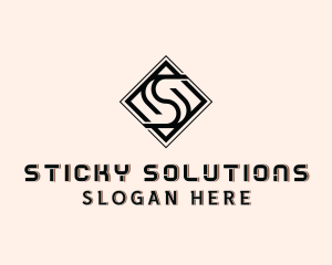 Industrial Tile Letter S  logo design