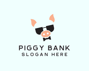 Cool Pig Shades logo design