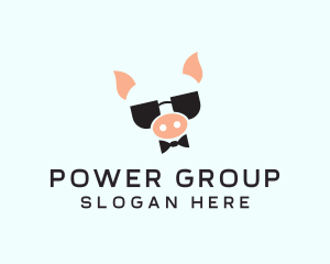 Pet Store - Cool Pig Shades logo design