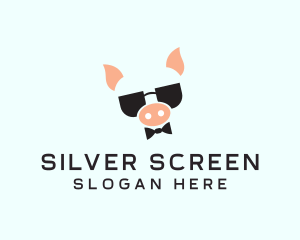 Vet - Cool Pig Shades logo design