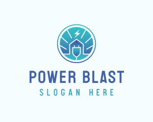 Power House Voltage logo design