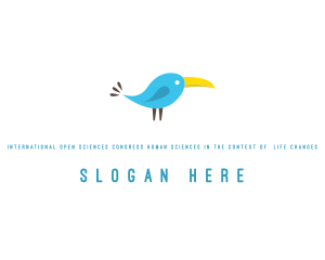 Savanna - Little Blue Bird logo design