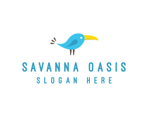 Little Blue Bird logo design