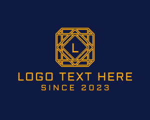 Geometric - Luxurious Cyber Technology logo design