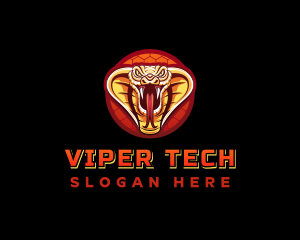 Viper - Cobra Snake Gaming logo design