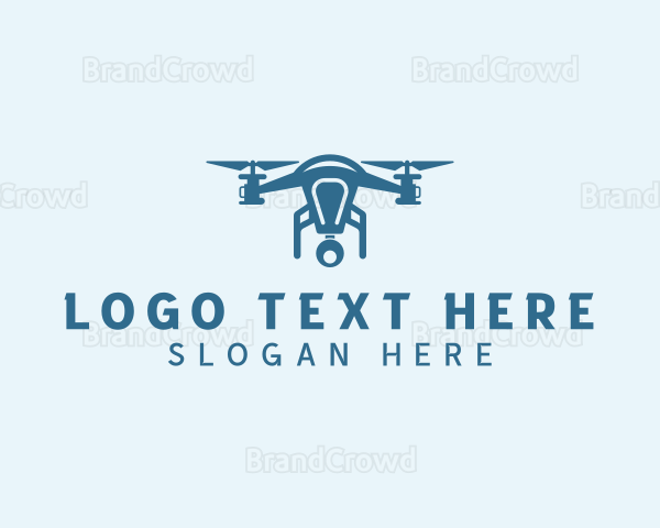 Videography Drone Camera Logo