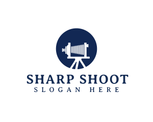 Shoot - Film Camera Photography logo design