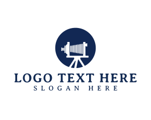 Shoot - Film Camera Photography logo design
