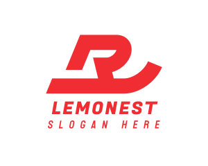 Owner - Solid Swoosh R logo design