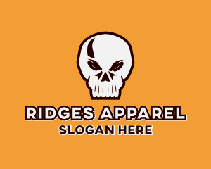 Skull Streetwear Apparel logo design