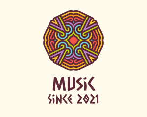 Cultural - Colorful Tribal Pattern logo design