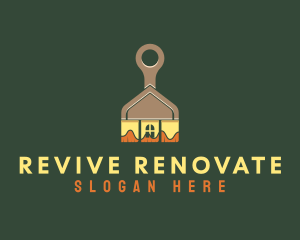 House Paint Service logo design