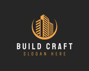 Contractor Building Realtor logo design