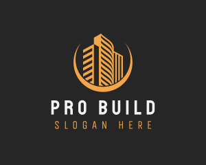 Contractor Building Realtor logo design