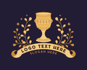 Goblet - Royal Chalice Cup logo design