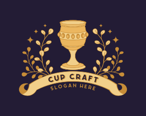 Cup - Royal Chalice Cup logo design
