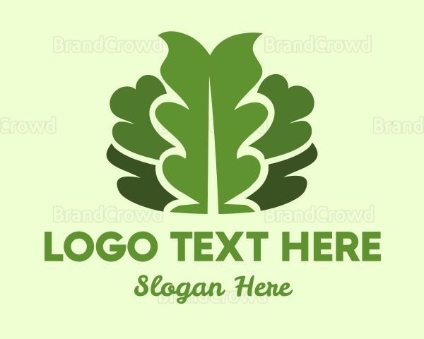 Green Leaf Foliage Logo