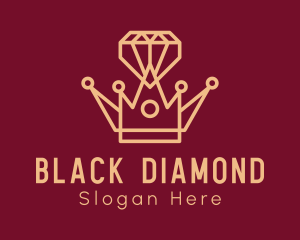 Royal Diamond Crown logo design