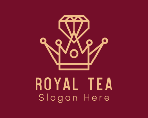 Royal Diamond Crown logo design