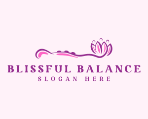 Lotus Wellness Spa logo design