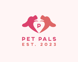 Dog Heart Pet Clinic logo design