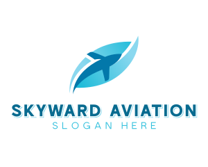 Plane Aviation Airline logo design