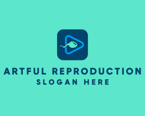 Sperm Reproduction Pregnancy logo design