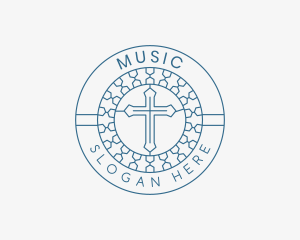 Biblical - Cross Church Christianity logo design