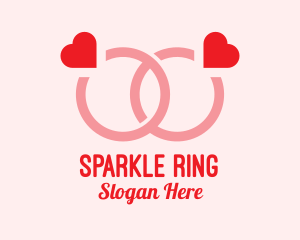 Engagement - Couple Engagement Ring logo design