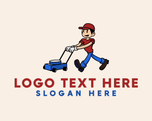 Guy - Lawn Mower Guy logo design