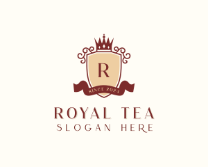 Crown Shield Royal logo design