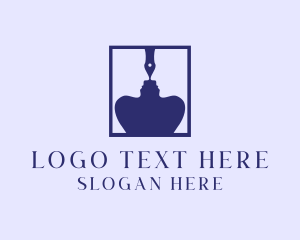 Writer - Pen Ink People logo design