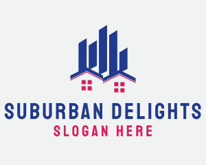 Suburban - Realty Suburban House logo design