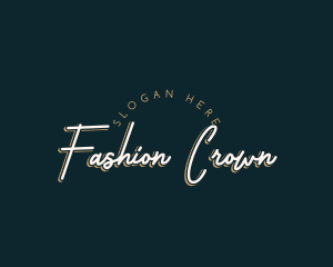 Elegant Fashion Boutique logo design