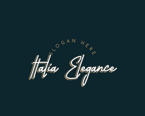 Elegant Fashion Boutique logo design