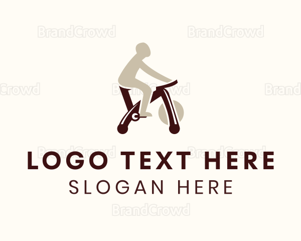 Human Exercise Bike Logo