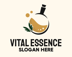 Essence - Potion Bottle Organic Essence logo design