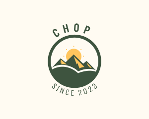 Trip - Outdoor Mountain Travel logo design