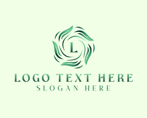 Gardening - Herbal Wellness Leaves logo design