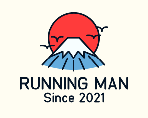 Mountain Peak - Fuji Mountain Japan logo design