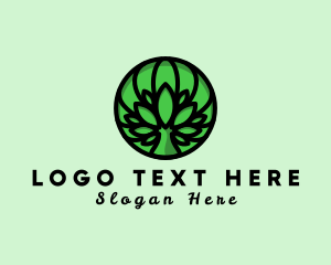 Herbal - Nature Tree Gardening logo design