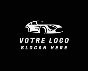 Sports Car Race Vehicle Logo